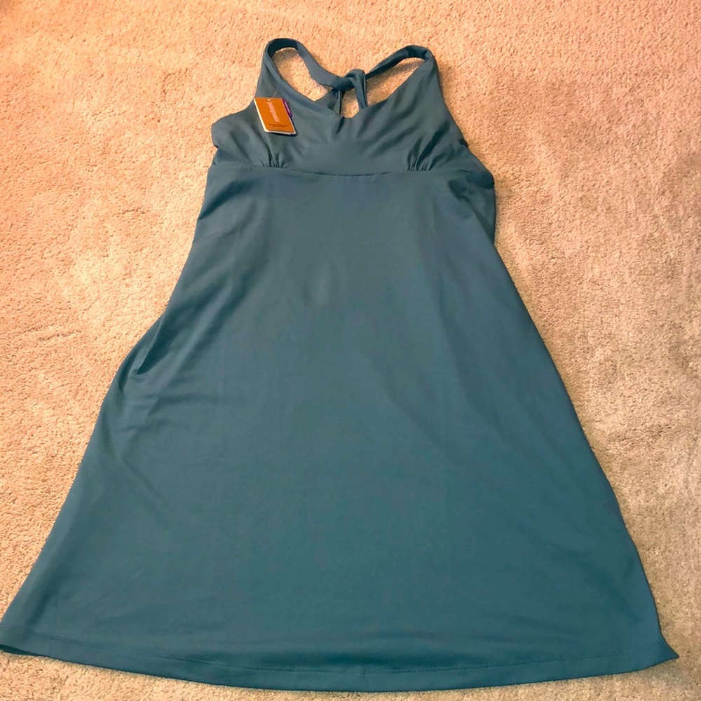 Patagonia Women’s Large Magnolia Spring Dress Slim Fit Tasmanian Teal